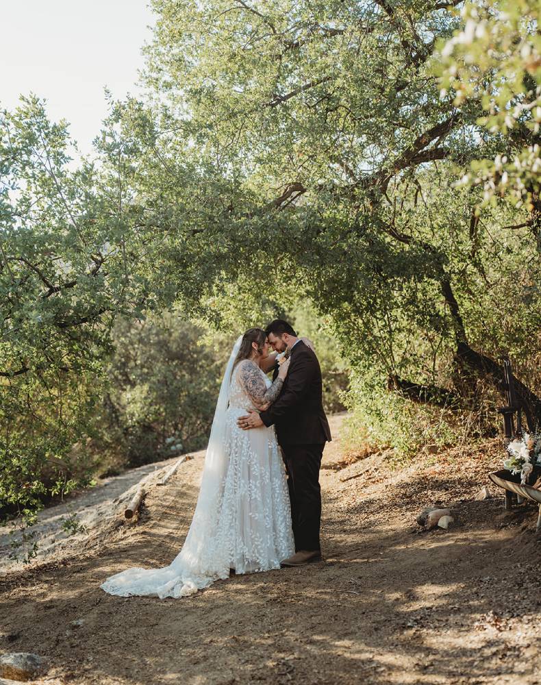 Ashton Wedding at Manzanita Hollow, elegant country wedding venue in San Diego County